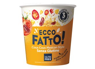 Nutrifree ecco fatto cous cous mexican style 70 g