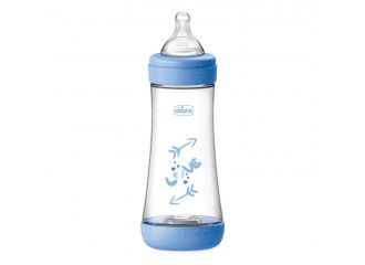Chicco biberon p5 300ml fast silicone boy