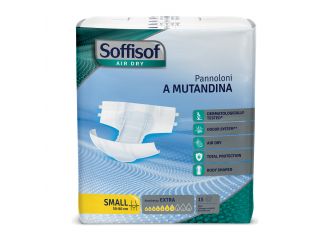 Pannolino mutandina air dry soffisof extra s 15 pezzi