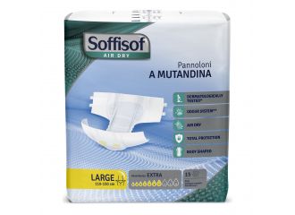 Pannolino mutandina air dry soffisof extra l 15 pezzi