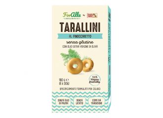 Foralle tarallini senza glutine finocchietto 6 bustine da 30 g