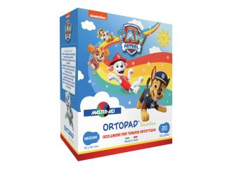 Cerotto occlusore per terapie ortottiche paw patrol medium 76x54 mm 20 pezzi