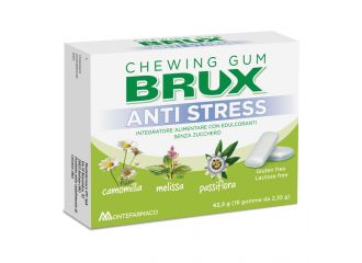 Brux antistress chewing gum 18 gomme