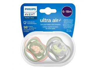Succhietto avent ultra air 6-18m tartaruga/balena