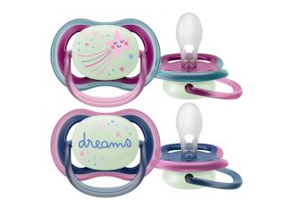 Succhietto avent ultra air night time 6-18m stella cometa/dreams