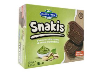 Happy farm snakis pistacchio 104 g
