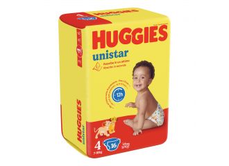 Huggies unistar base taglia 4 16 pezzi