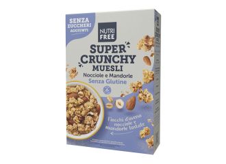 Nutrifree super crunchy muesli nocciole e mandorle senza zuccheri aggiunti 300 g