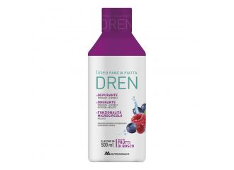 Pancia piatta dren 500 ml frutti di bosco