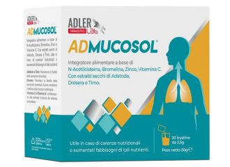 Admucosol 20 bustine