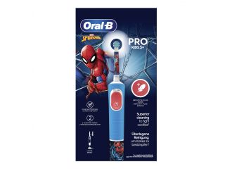 Oralb spiderman spazzolino elettrico+1 referenza
