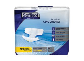 Pannolino mutandina soffisof classic extra m 15 pezzi