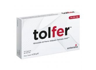 Tolfer ihat idrossido ferro adipato tartrato nano 30 capsule