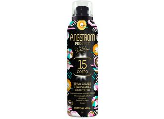 Angstrom spray trasparente spf 15 limited edition 2024