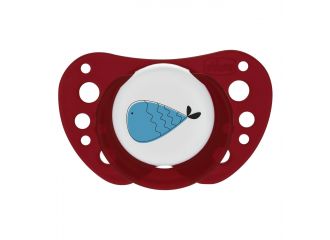 Chicco succhietti air rosso lumi silicone 16-36 mesi 2 pezzi