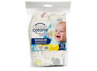 Dermacotone baby bavaglini monouso 10 pezzi