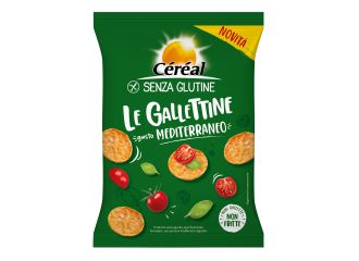 Cereal senza glutine gallettine gusto mediterraneo 70 g