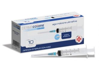 Siringa da infusione sterile da 5 ml con ago indolore ultrafine gauge 23 10 pezzi