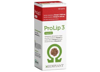 Mediplant prolip 3 vegetale 60 perle