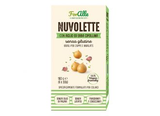 Foralle nuvolette aglio & erba cipollina 6 bustine da 30 g