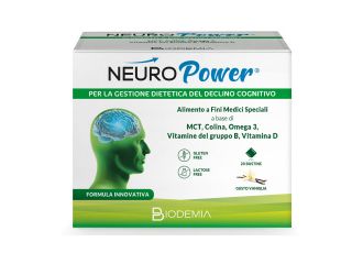 Biodemia neuropower 20 bustine gusto vaniglia