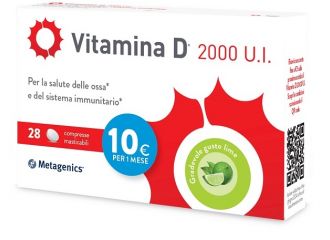 Vitamina d 2000ui 28 compresse masticabili