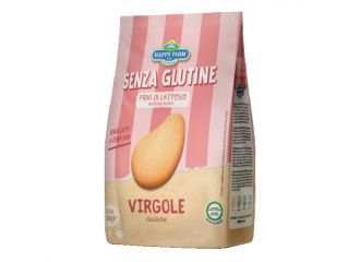 Happy farm virgole classiche senza latte e senza uova 200 g