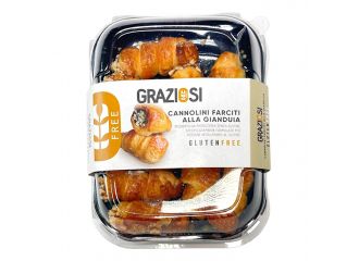 Cannolini farciti gianduja senza glutine 150 g
