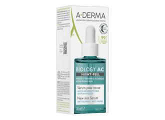 Aderma biology ac siero night peel 30 ml