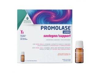 Promolase 1000 sostegno 10 flaconcini da 8 ml