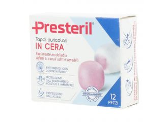 Presteril tappi auricolari cera 12 pezzi