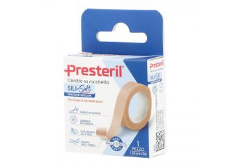 Cerotto presteril sili-soft skin in rocchetto 1,25 cm x 3 m