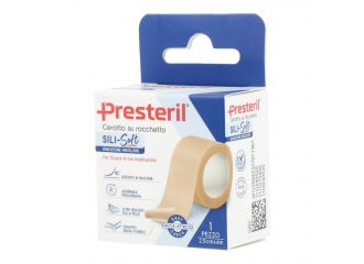 Cerotto presteril sili-soft skin in rocchetto 2,5 cm x 4 m