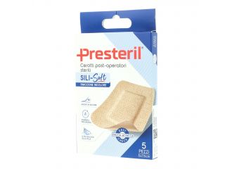 Cerotto presteril sili-soft skin post operatorio 5x7,5 cm 5 pezzi