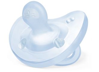 Chicco gommotto silicone azzurro 2-6 mesi 1 pezzo
