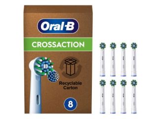 Oralb power refill eb50r crossaction 8 pezzi