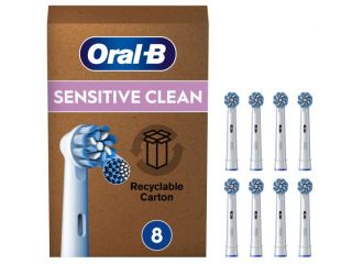 Oralb power refill eb60 sensitive 8 pezzi