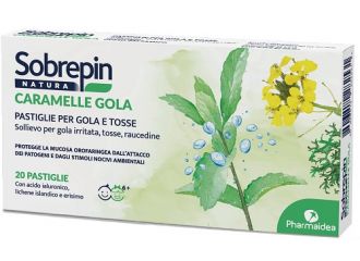 Sobrepin natura caramella gola 20 pastiglie