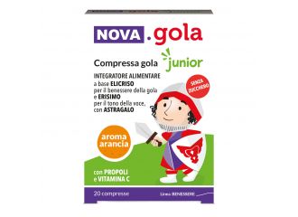 Nova gola junior arancia 20 compresse