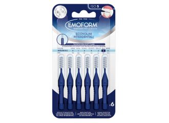 Emoform scovolino iso 5 blu 6 pezzi