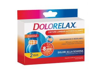 Cintura lombare autoriscaldante dolorelax 2 pezzi