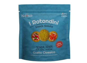 Kebonta' i rotondini snack salato gusto classico 150 g + 30 g in omaggio