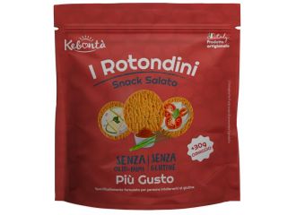 Kebonta' i rotondini snack salato piu' gusto 150 g + 30 g in omaggio