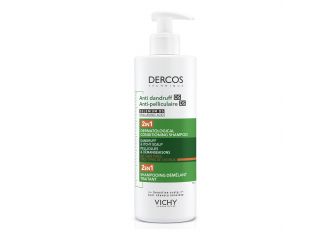 Dercos technique anti dandruff shampoo 2in1 400 ml