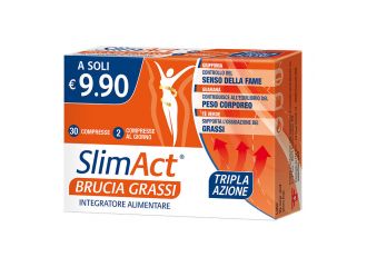 Slim act brucia grassi 30 compresse
