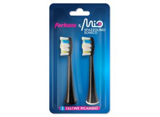 Forhans ilmio spazzolino sonico 2 testine ricambio