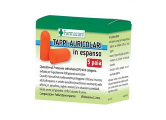 Tappi auricolari espanso 5 paia