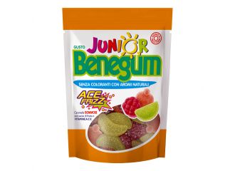 Benegum junior ace frizz caramelle gommose con succo di frutta e vitamine a c e 90 g