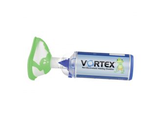 Camera distanziatrice con maschera pediatrica vortex