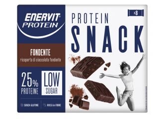Enervit protein snack fondente low sugar astuccio 8 x 27 g